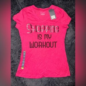 Tek Gear Hot Pink Graphic Tee